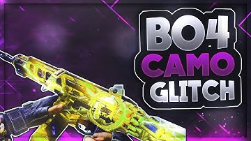 BO4 CAMO GLITCH! INSTANT BLACK OPS 4 CAMO GLITCH! UNLOCK ANY CAMO in BO4 BLACKOUT! BO4 GLITCHES!
