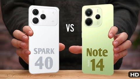 Tecno Spark 40 vs Redmi Note 14