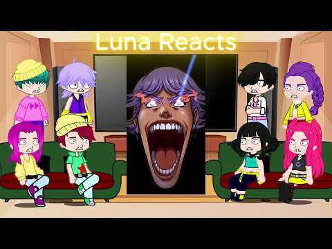 KPop Demon Hunters React To Themselves / TikToks + Memes / Huntrix & Saja Boys / Gacha React