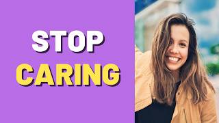 Once You Stop Caring, Reality BENDS To Your Will