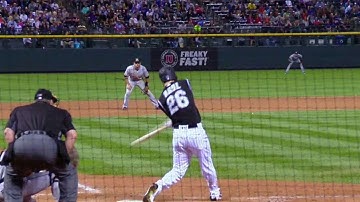 MIA@COL: Dahl lines a go-ahead single to center field