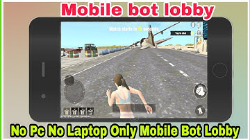 MOBILE SE BOT LOBBY KAISE LAGAYE || PUBG LITE BOT LOBBY IN MOBILE PHONE || Vikku Hacker
