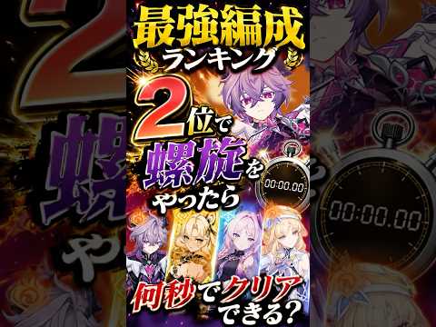 【原神】螺旋を○○秒でクリア！？ 最強編成第2位で螺旋を攻略！  #原神  #ドゥリン #ニコ
