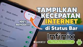 100% Berhasil! Cara Menampilkan Kecepatan Internet di Status Bar Infinix Semua Tipe (Update 2026)