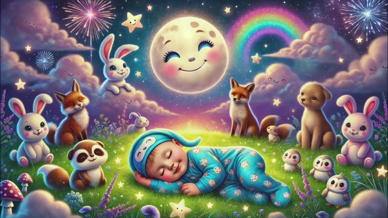 Moon & Stars Lullaby for Babies ❤️| Soothing Voice & Relaxing Sleep Music | Fall Asleep In 3 Minutes Moon & Stars Lullaby for Babies ❤️| Soothing Voice & Relaxing Sleep Music | Fall Asleep In 3 Minutes