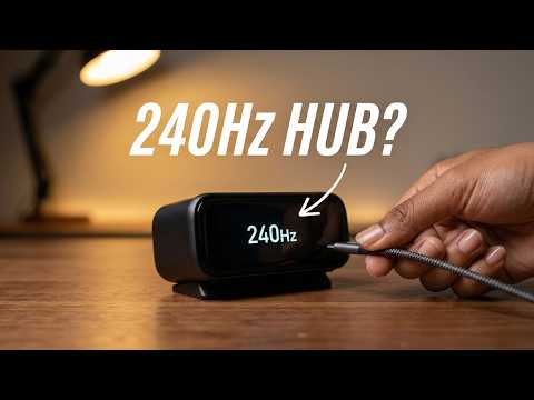 A REAL 240Hz USB-C Hub For Your High Refresh Rate Monitor! - Anker Smart Display Hub Review.