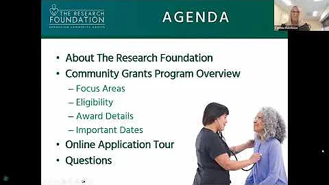 2025 Cycle Community Grants Info Meeting Recording