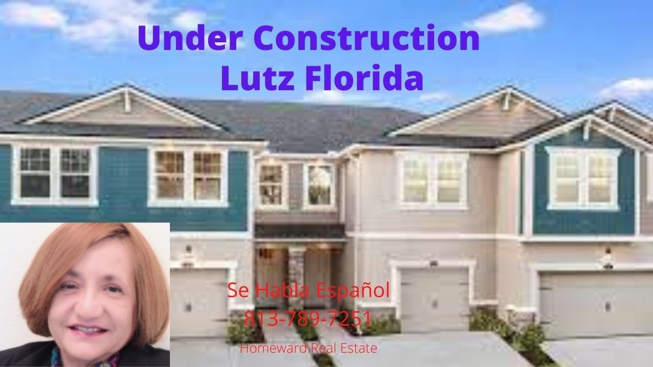New Townhomes for Sale Avea Pointe Lutz Florida YouTube