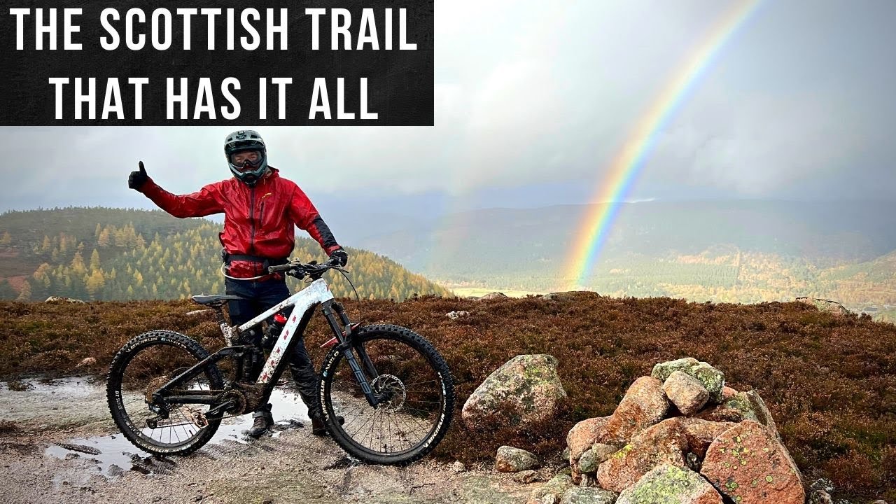 Scotland's Top Rated MTB Trail l Heartbreak Ridge, Ballater - YouTube