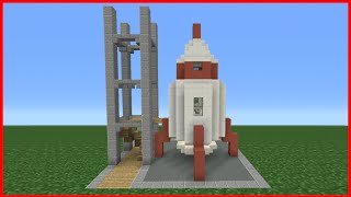 Minecraft Tutorial: How To Make A Rocket Ship