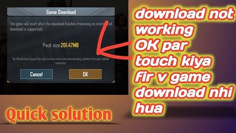 PUBG MOBILE 0.18.0 Update  Problem solved How to download This new update on Pubg mobile.