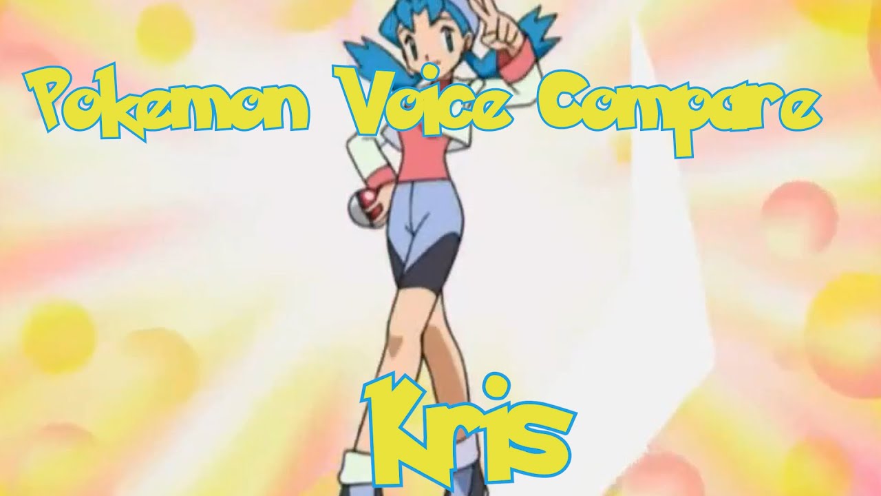 Pokemon Voice Compare - Kris