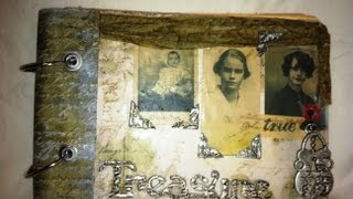 Finished Manila folder Journal Book