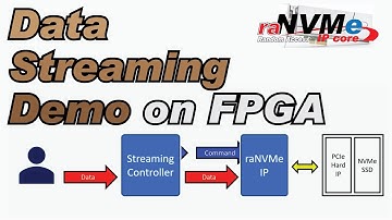 FPGA - raNVMe IP Data Streaming demo Over 500K IOPS