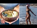 VEGAN WHAT I ATE TODAY | HOW I KEEP MY BODY RIGHT 💪🏾  EASY Weight Maintenence