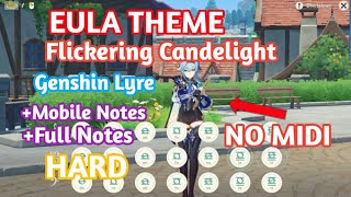 EULA THEME ( Flickering Candlelight ) | Genshin Impact Lyre