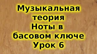 Музыкальная теория для начинающих. Урок 6 ноты басовый ключ. Trinity подготовка к Grade 1 бесплатно Музыкальная теория для начинающих. Урок 6 ноты басовый ключ. Trinity подготовка к Grade 1 бесплатно