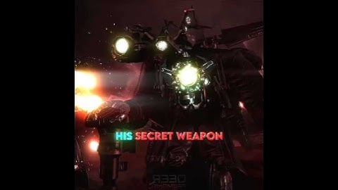 Titan Cameraman secret weapon ☠️🙏 #skibiditoilet #edit #foryou #viral