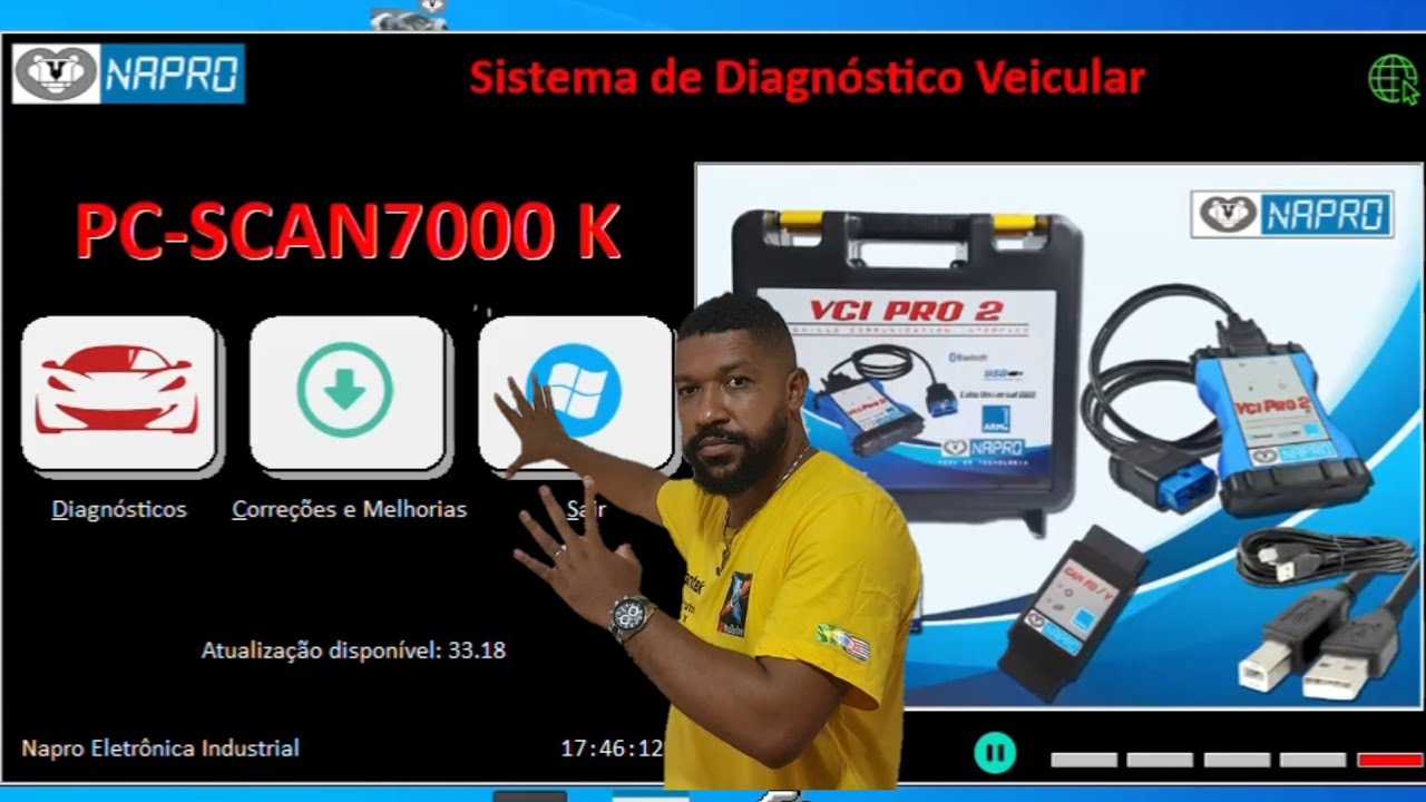 scanner napro vci pro 2k (no ciclo otto) voce precisa ter ele em sua ...