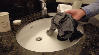 How To Do Laundry while Traveling with Vinegar, Water & Shampoo screenshot 5