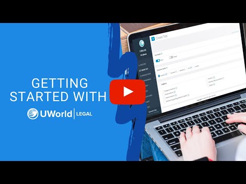 Getting Started with the UWorld Legal - MBE® QBank with Licensed NCBE® Questions