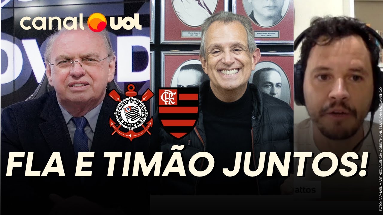 FLAMENGO E CORINTHIANS VÃO NEGOCIAR DIREITOS DE TV E PATROCÍNIO JUNTOS ...