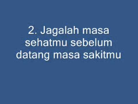 INGAT 5 SEBELUM YANG 5