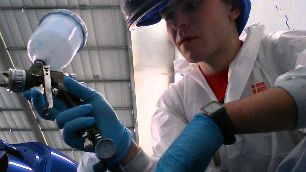 Как настроить покрасочный пистолет