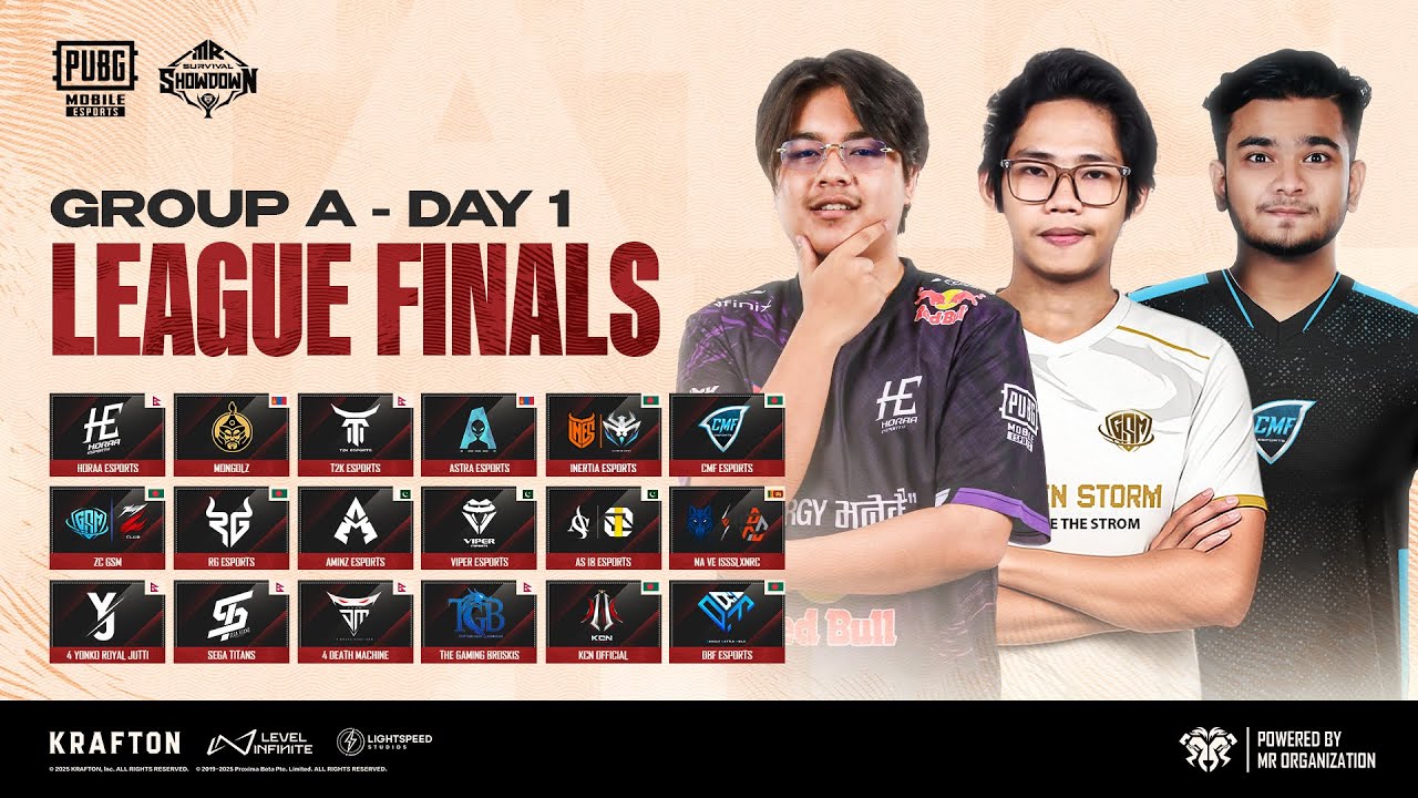 [BANGLA] MR Survival Showdown League Final LIVE – HORAA Esports Is Here!