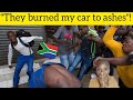 How illegal foreigners almost unalived me and burned my car to ashes for no reason 😱😳