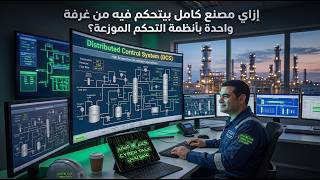 Distributed Control Systems (DCS) | إزاي مصنع كامل بيتحكم فيه من غرفة واحدة بأنظمة التحكم الموزعة؟