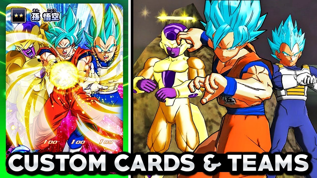 CUSTOM CARDS CRASHED MY GAME! Dragon Ball Heroes World Mission ALL Custom Cards & Characters (DEMO)