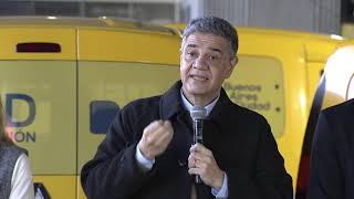 [EN VIVO] El Jefe de Gobierno Jorge Macri habla sobre la Red de Atención para personas en calle.