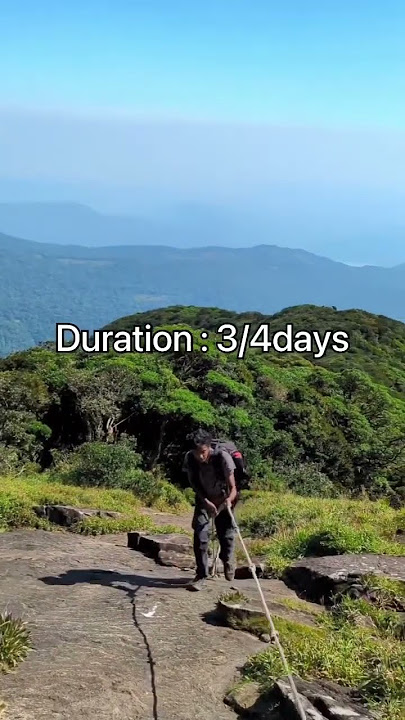 Agasthyarkoodam trek…. #reels #kerala #mallu #thiruvananthapuram