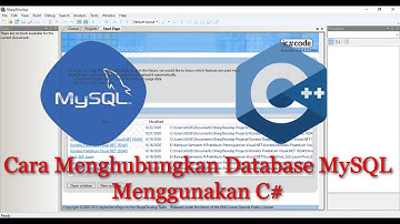 Tutorial Menghubungkan Database MySQL Menggunakan C# | Ahmad Nadhif Musthofa