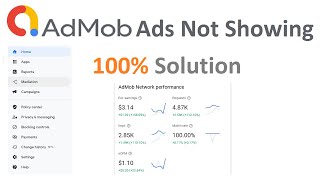 Admob Ads Not Showing Solution How To Fixed Admob Ads Not Showing Problem 2021