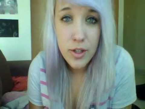 How To Make Your Hair White Grey Or Purple Youtube