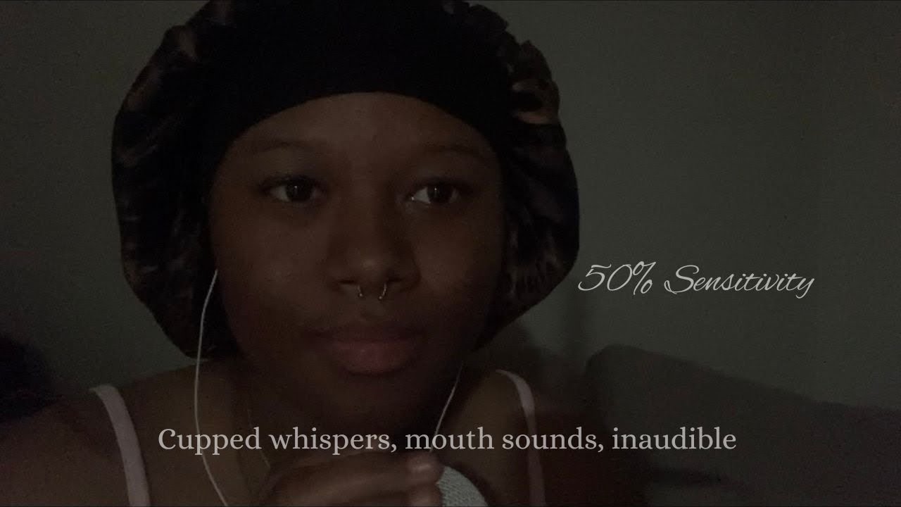 Gentle Close Whispers & Wet Mouth Sounds for Deep Sleep (50% sensitivity)