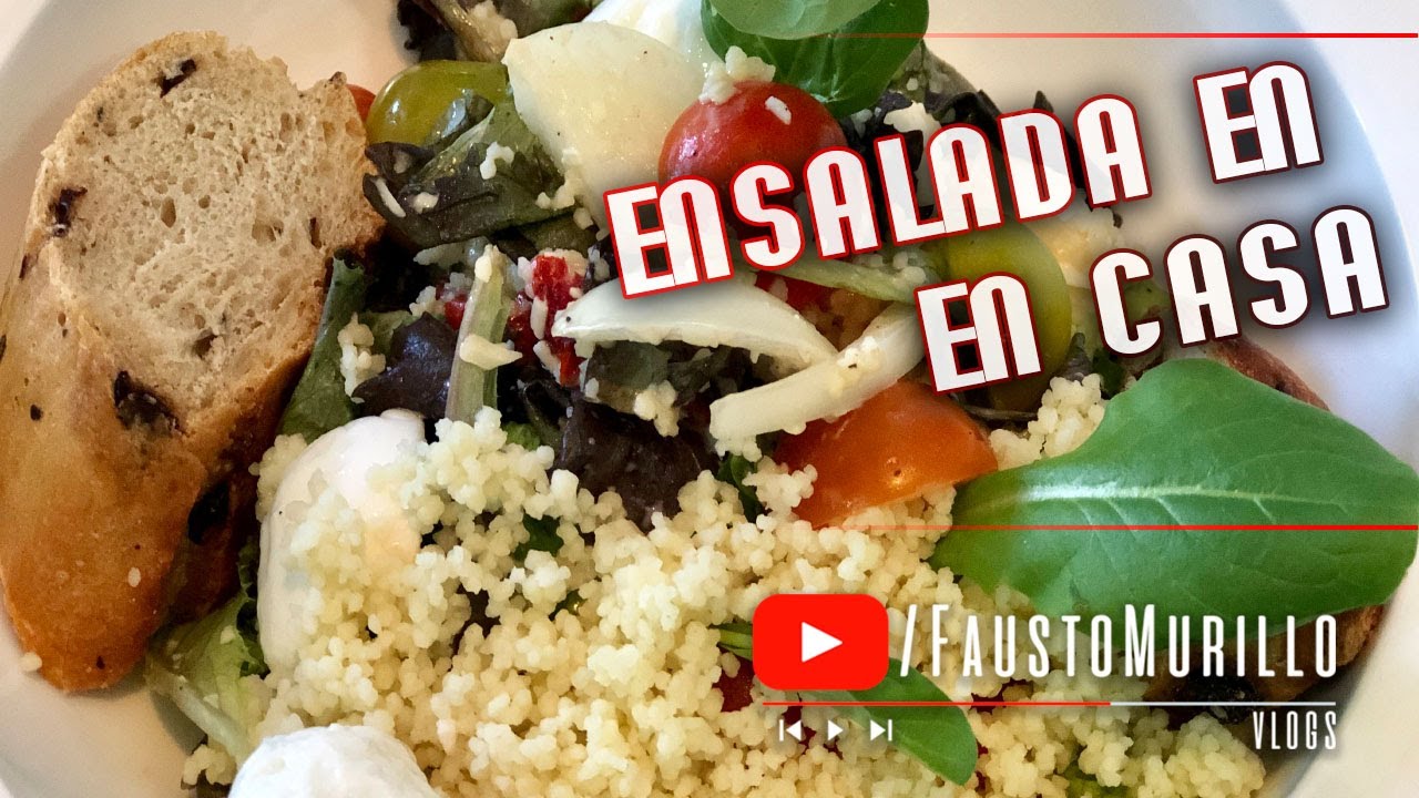 PREPARANDO RICA ENSALADA (OPCION CENA) bajar barriga em 3 dias
