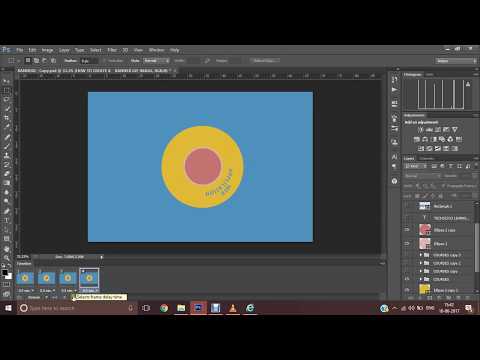 CREATING AN ANIMATED BANNER GIF IMAGE IN PHOTOSHOP CC