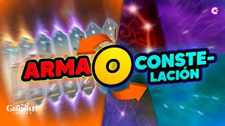 ARMAS O CONSTELACIONES? A QUE TIRAR? - Genshin Impact