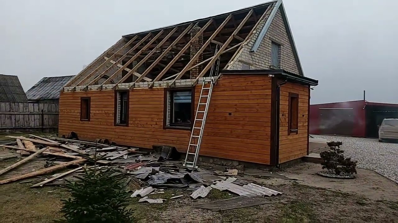 Stogo keitimas. Pasidaryk pats 2-dalis.