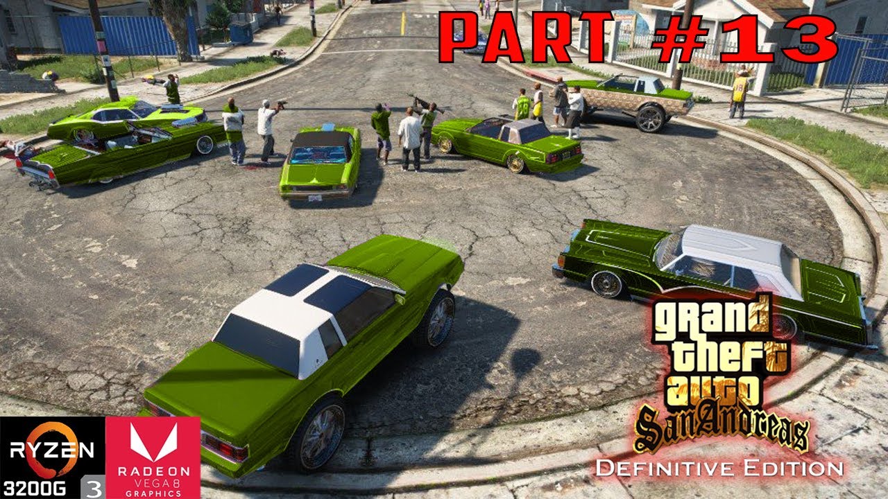 GRAND THEFT AUTO SAN ANDREAS Remastered PC Walkthrough Gameplay Part 13 ...