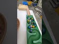 HABA Wave Slope ASMR ☆★ Healing marble continuous rotation rolling course ⑰ #marblerun #automobile