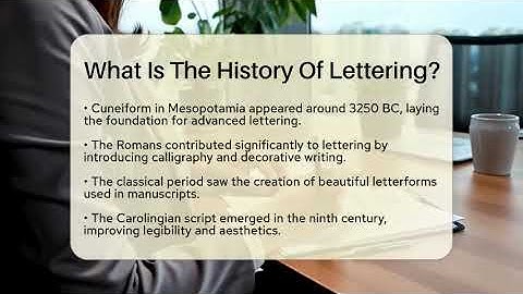 What Is The History Of Lettering? - Graphic Design Nerd