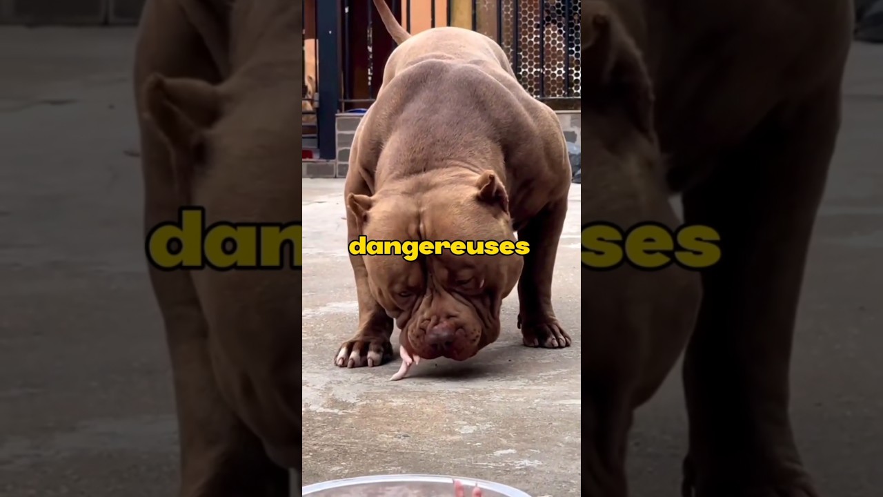 Le pitbull: Le chien le plus dangereuse, voici pourquoi. 