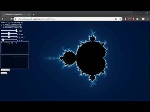 Mandelbrot Explorer v0 0 3