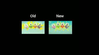 Alphablocks intro old vs new