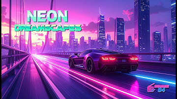 Neon Dreamscapes ✦ Chillwave & Retro Anime Mix (1h30m)