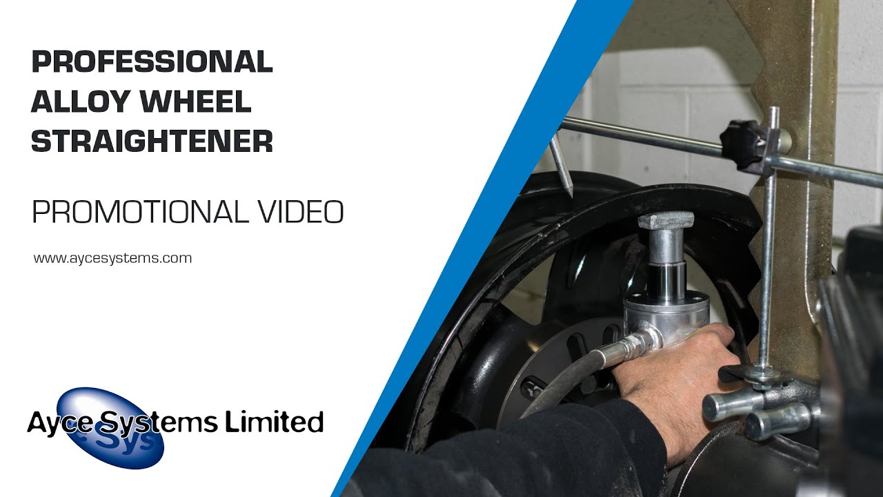Ayce Systems Alloy Wheel Straightener add wheel straightening to your service portfolio! YouTube